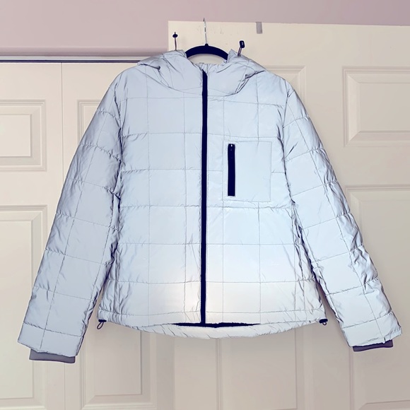Zara Jackets & Coats Nwt Zara Xxl Reflective Lightweight Puffer